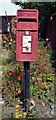 Post box, Station Road, Yaxham