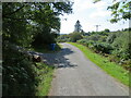 Minor road descending from Baddidarach