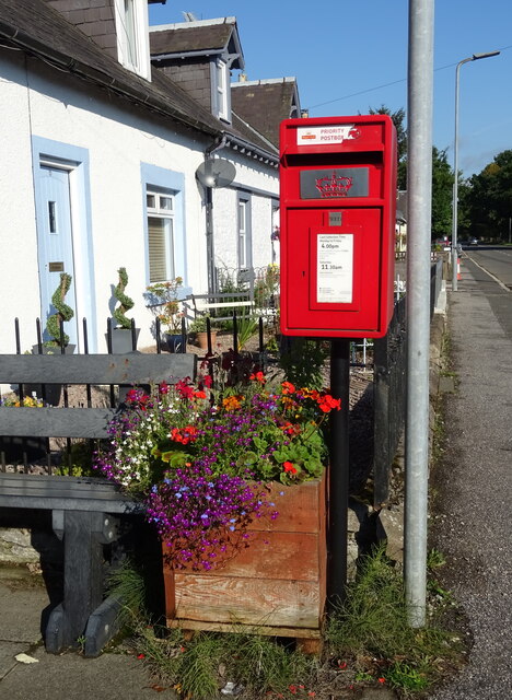 Postbox on Main Street, Beattock