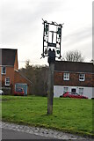 TQ6557 : Offham Village sign by N Chadwick