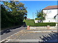 The junction of Gardner Road with Woodhill Road, Portishead