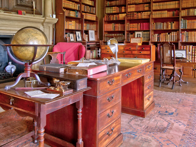 Canons Ashby, Sir Henry's Book Room