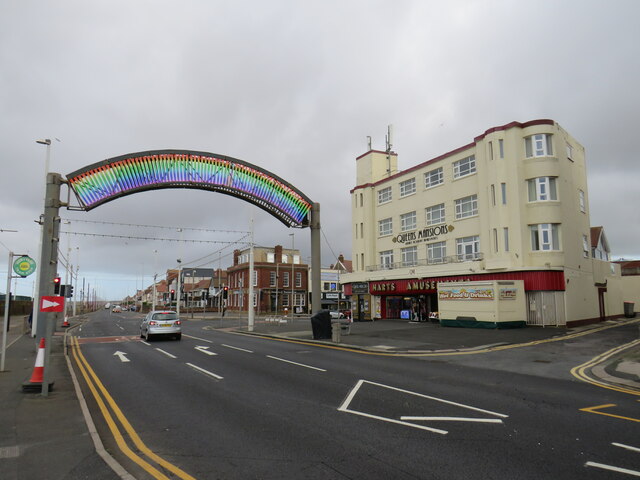 Gateway arch, Bispham, near Blackpool