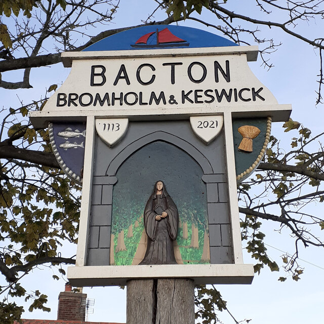 Bacton village sign