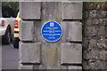 TQ6757 : Blue plaque, Malling Place by N Chadwick
