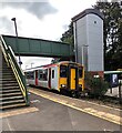 ST1380 : 150253 leaving Radyr station, Cardiff by Jaggery