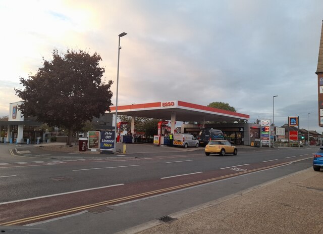 Petrol station on Histon Road, Cambridge