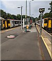 ST1380 : Two Class 150 dmus at Radyr station, Cardiff by Jaggery