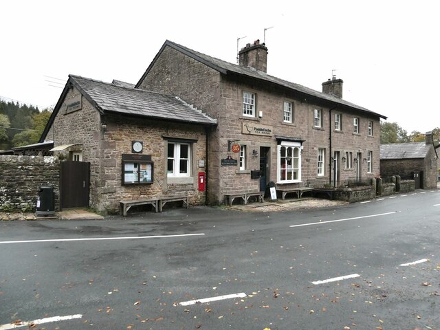 Post Office and Puddleduck Tearoom in Dunsop Bridge 