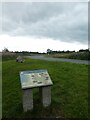 Board describing RAF Harrowbeer, a WW2 airfield