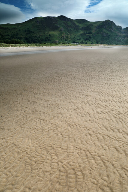 Ripple marks on Conwy Sands