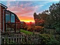 Autumn sunrise over Newcastle