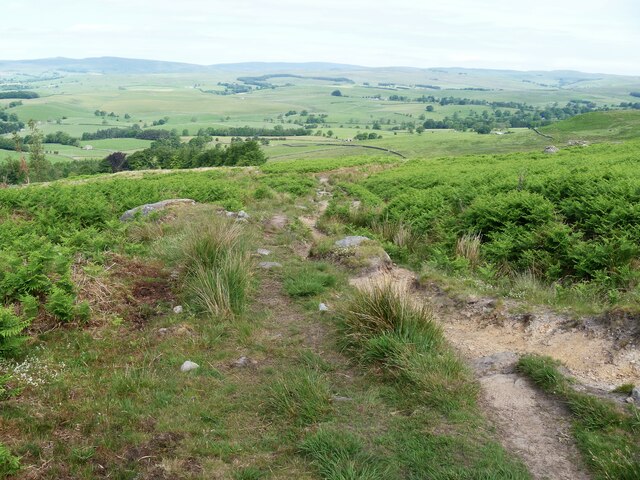 A circular walk via Sharp Haw and Flasby... © Michael Dibb :: Geograph ...