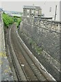 Railway west of Hall Lane