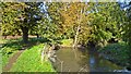 River Brent in Pitshanger Park