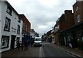 Godalming High Street: late October 2021