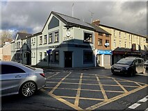 H4572 : Shadows at Charlie's Bar, Omagh by Kenneth  Allen