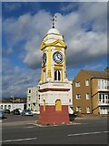 TQ7307 : Clock Tower on the Seafront by John P Reeves