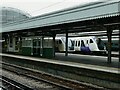 TQ2681 : Elizabeth Line trains at Paddingtom by Stephen Craven