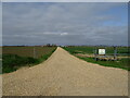 Track to High Ground Farm