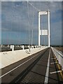 ST5690 : The east tower, Severn Bridge by Philip Halling