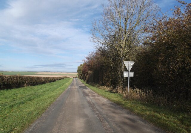 A road to Thwing