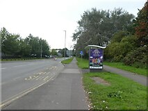 ST3086 : Bus shelter by Docks Way by David Smith