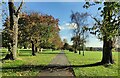 Path through Braunstone Park