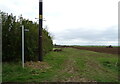 Footpath off Burton Road