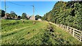 The trackbed of the former Weardale branch line