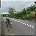 Roadside railings, Berthon Road, Little Mill, Monmouthshire