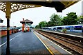 Carrickfergus Railway Station and signal box, Victoria Street, Carrickfergus, N. Ireland