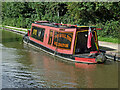 Narrowboat "Ivy" near Fazeley in Staffordshire