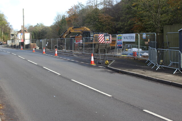 Demolition site, Hafod-yr-Ynys Road
