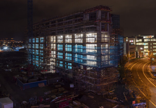 Construction site, Belfast