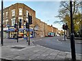 Stoke Newington Road at the junction of Evering Road