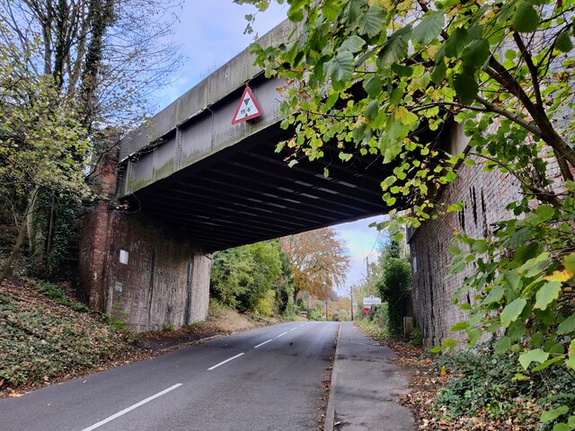 Railway bridge crossing Buildwas Road © Mat Fascione :: Geograph ...