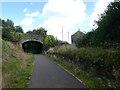 Pentre-Piod Road bridge over NCN492 (former railway)