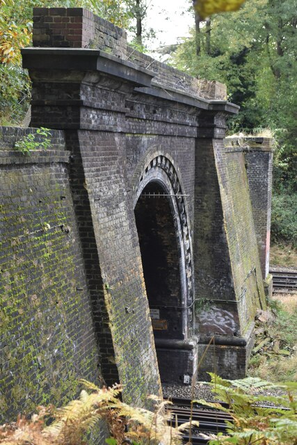 Northern portal of Elmstead Woods tunnel