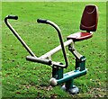 Exercise apparatus in Broad Oak Brede recreation ground