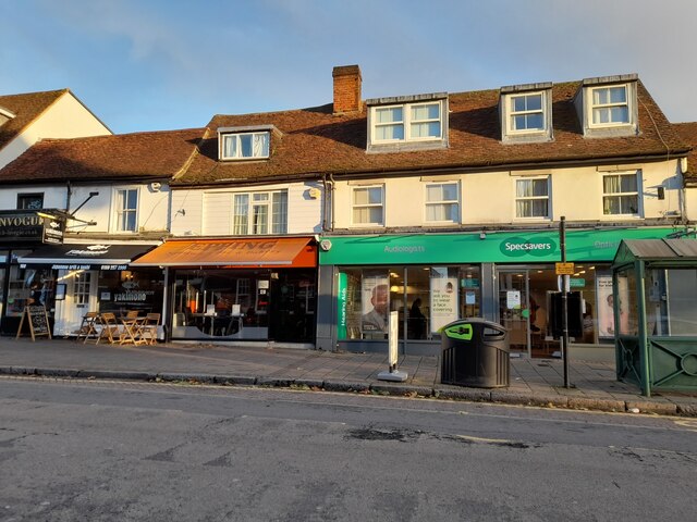 Shops on High Street Epping
