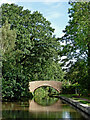 SK1806 : Tamhorn Park Bridge north of Hopwas Staffordshire by Roger  Kidd