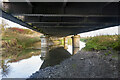 Under the old railway bridge