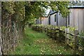 Footpath beside Sandy Balls Holiday Village