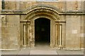 SK7053 : South doorway, Southwell Minster by Alan Murray-Rust