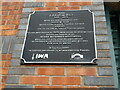 SP4540 : Plaque to Tom Rolt by the Oxford Canal by David Hillas