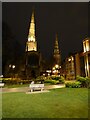 SP3379 : Two of Coventry's spires by Philip Halling