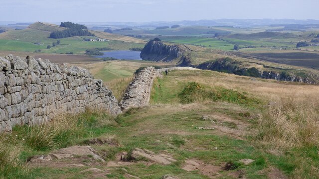 Hadrian's Wall at Winshield Crags