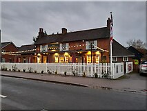 TL2518 : The Red Lion, Woolmer Green by David Howard