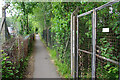 Public footpath 355a Horley